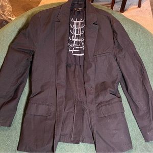 INC Mens Slim Fit Blazer Jacket